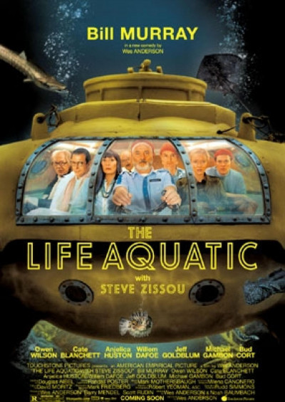 Filmplakat The Life Aquatic with Steve Zissou - Die Tiefseetaucher