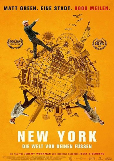 Filmplakat New York - the world before your feet